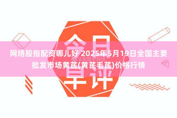 网络股指配资哪儿好 2025年5月19日全国主要批发市场黄芪(黄芪毛芪)价格行情