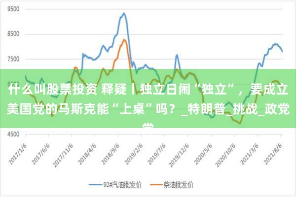 什么叫股票投资 释疑丨独立日闹“独立”，要成立美国党的马斯克能“上桌”吗？_特朗普_挑战_政党